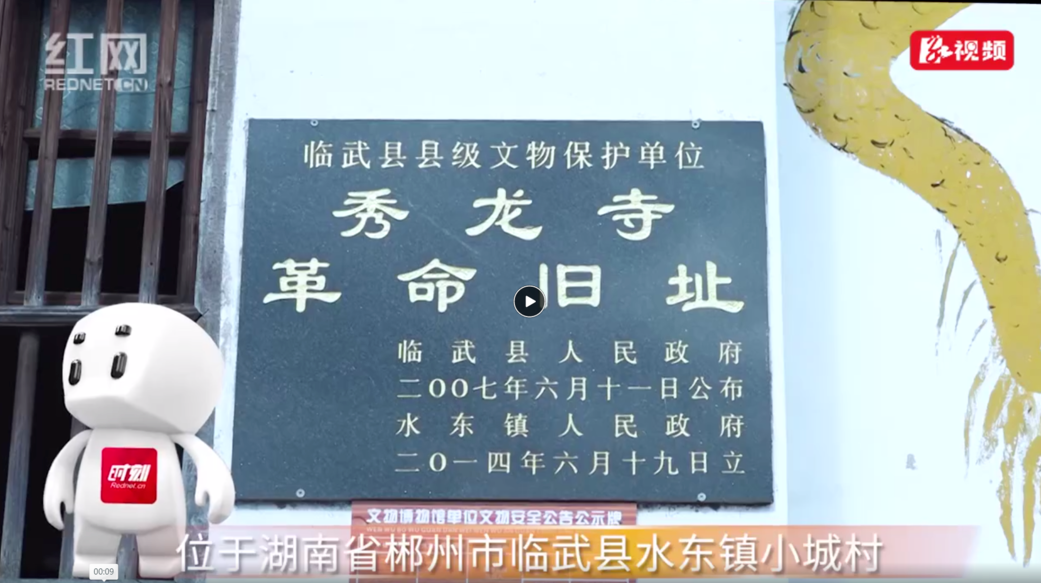 百秒说党史②｜秀龙岩，打响临武人民武装革命的第一枪