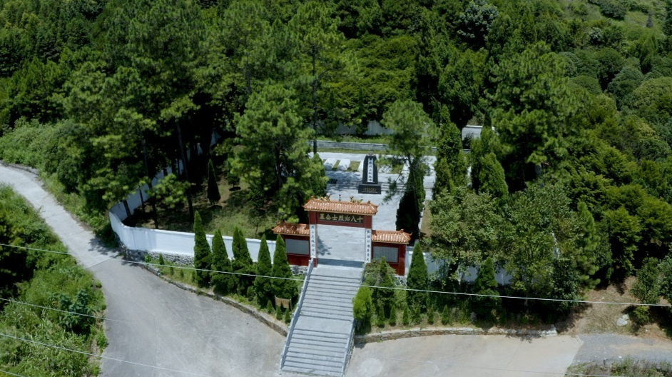 【学习强国】红色地标探初心 | 十八岿烈士公墓：青山处处埋忠骨，松柏青青唤英魂