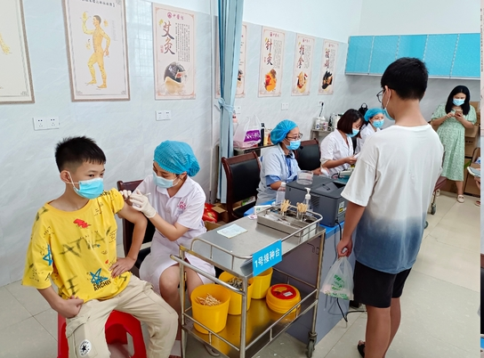 武水镇：以势如破竹之势攻坚疫苗接种