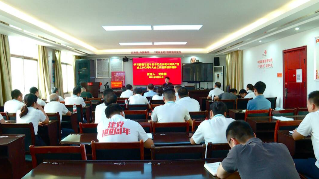 贺建湘到汾市指导党史学习教育工作