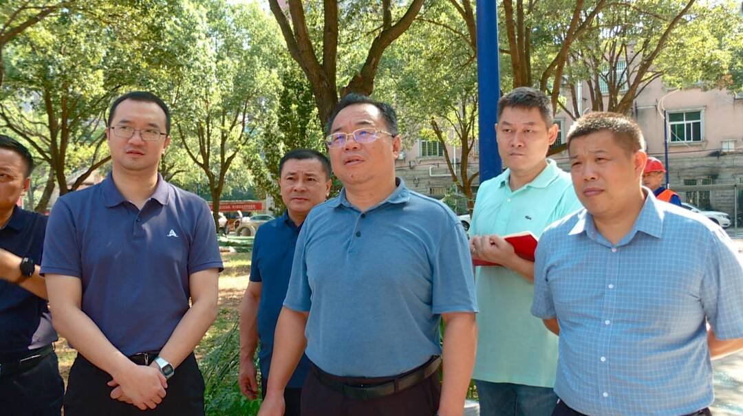 刘杨调研城区雨污分流、排水口整治及配套管网建设工作