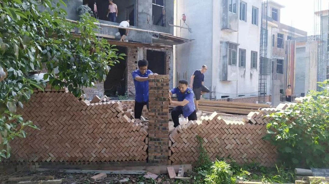县城管局：从严从快从重打击违建行为