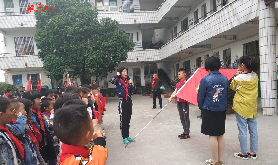 我县各校开展“请党放心，强国有我”少先队主题队日活动