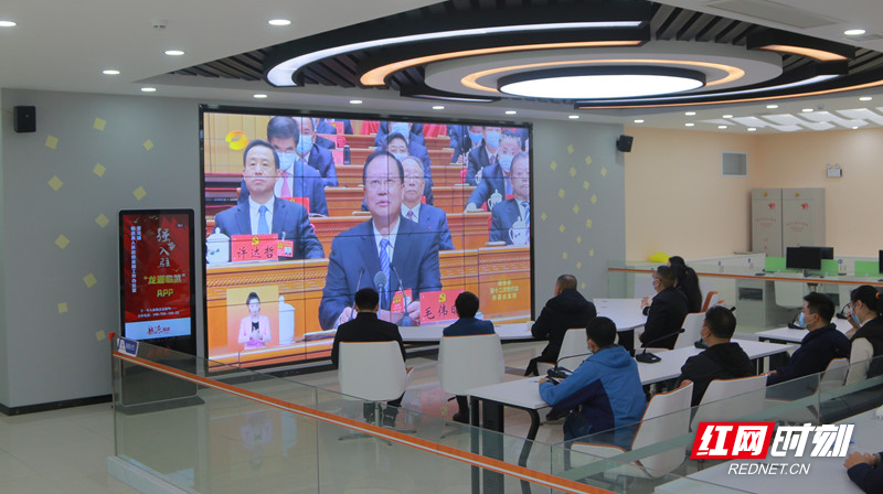 【红网时刻】组图｜郴州社会各界收看省党代会开幕盛况