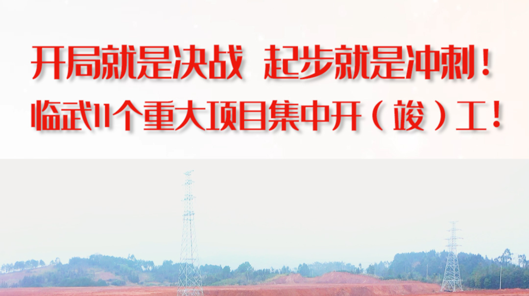 开局就是决战  起步就是冲刺！临武11个重大项目集中开（竣）工