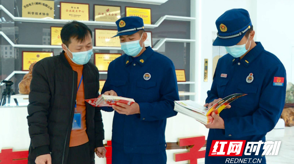 【红网时刻】临武县消防救援大队：精确“问诊” 消除企业消防安全隐患
