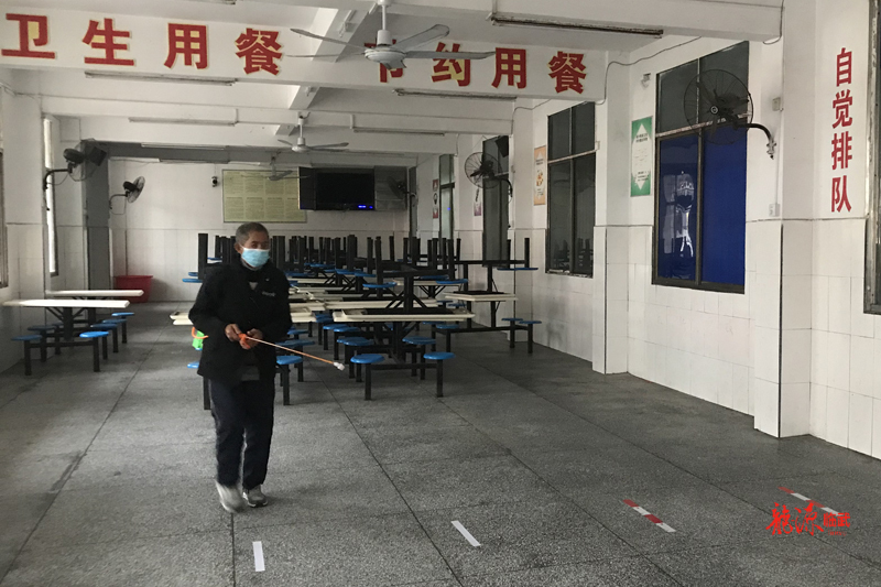图集||县曙光学校举行开学前疫情防控应急演练