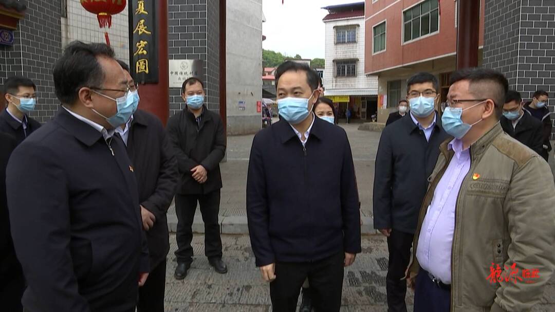吴巨培到我县调研： 坚决守牢守住疫情防线和安全底线