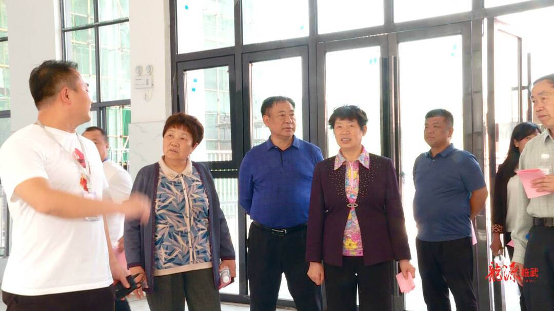 市关工委到我县调研“春苗营养”厨房项目学校建设情况