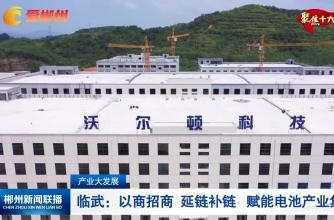 【郴州新闻联播】产业大发展 临武：以商招商 延链补链 赋能电池产业集聚