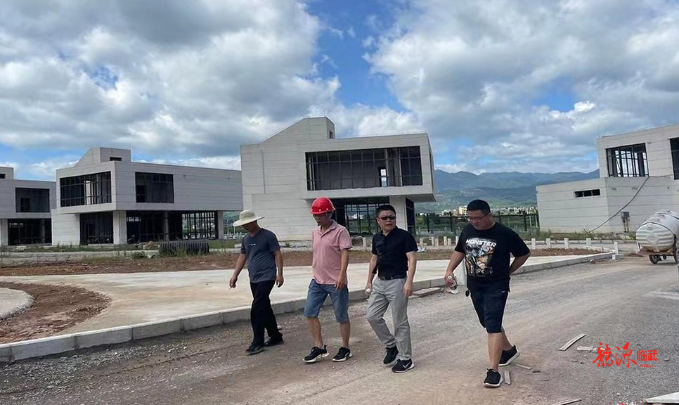临武县舜发投资集团调研集团重点项目建设工作