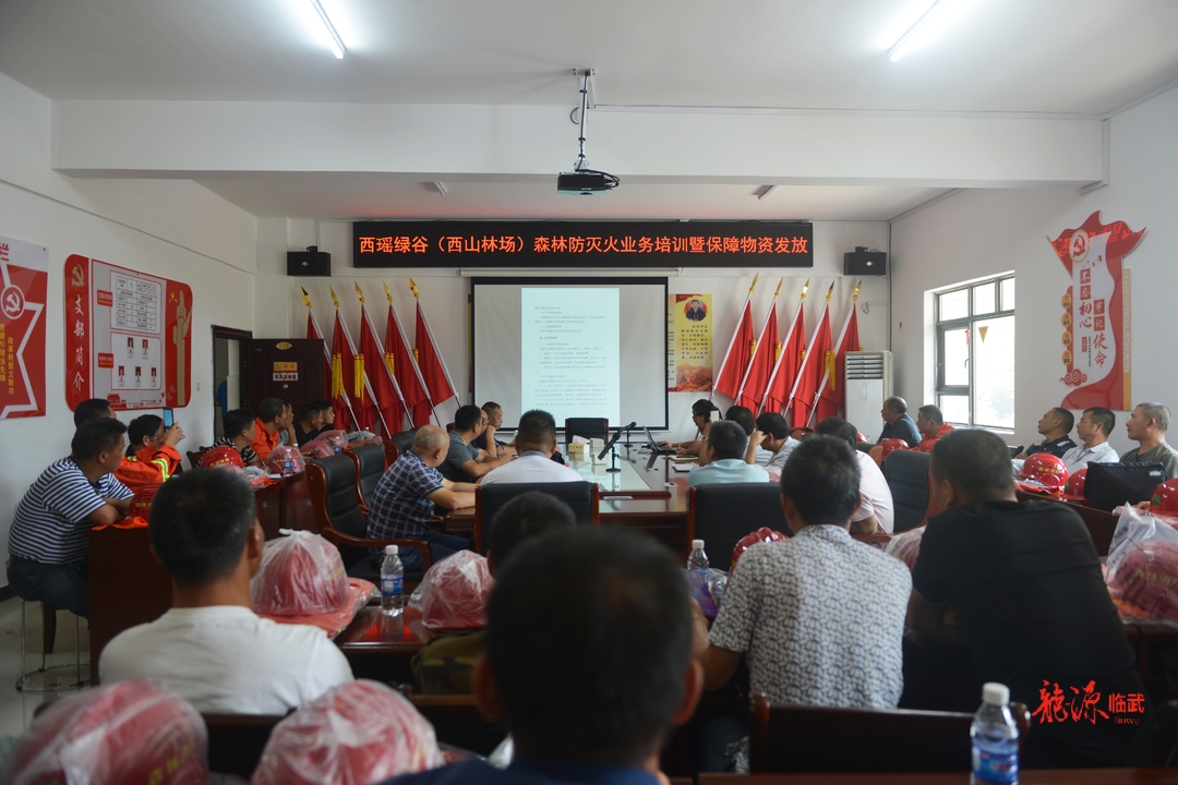 安全生产大排查大整治 ｜临武县西山国有林场开展森林防火培训及演练