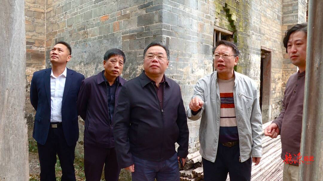 刘杨调研竹树脚革命教育展馆项目建设： 整合资源 打造“红绿融合”发展新亮点