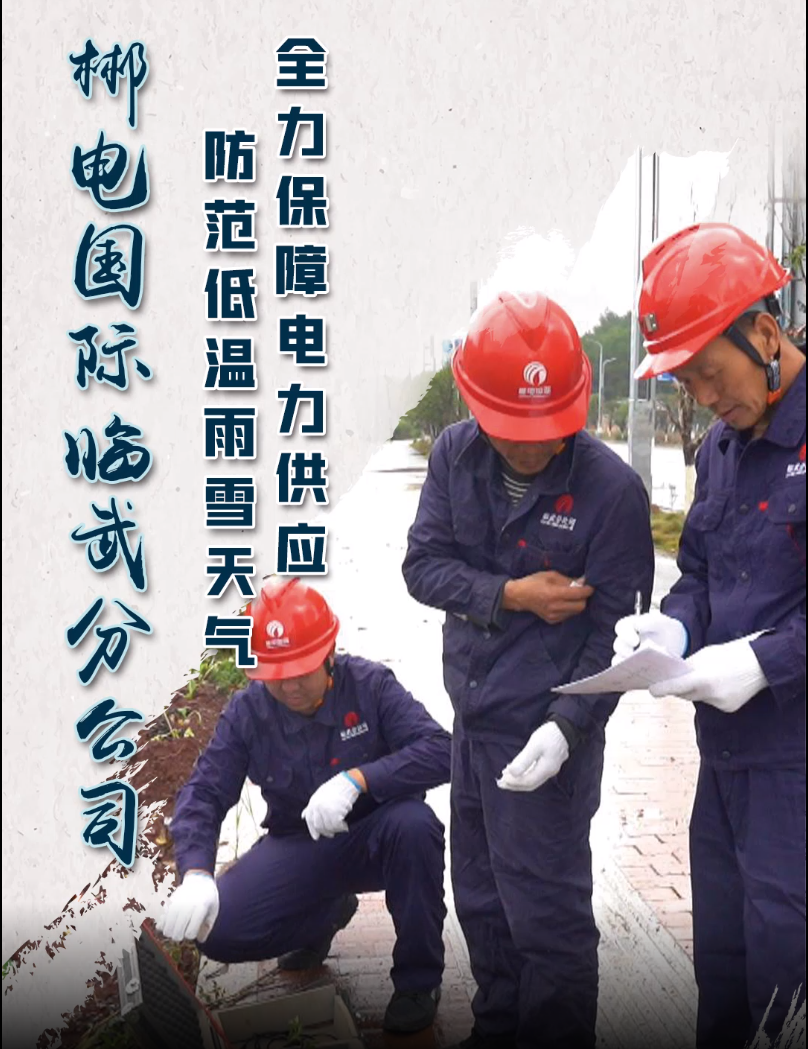 郴电国际临武分公司：防范低温雨雪天气 全力保障电力供应