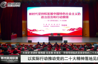 【郴州新闻联播】大宣讲 深调研 解难题 促发展 抓落实·市领导到临武县宣讲党的二十大精神：以实际行动推动党的二十大精神落地见效