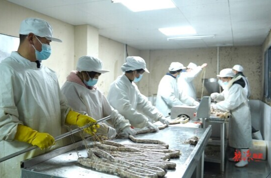 【新湖南】郴州临武：年味渐浓 腊味飘香振兴车间