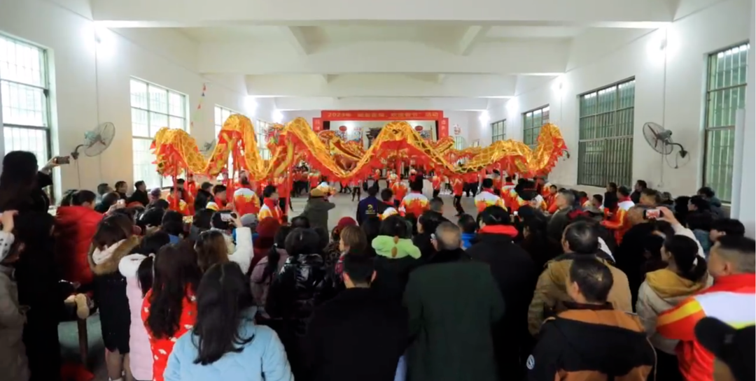 【红网时刻湖南频道】新春走基层·咱家过年⑧丨临武：村民舞跳龙 欢喜迎新春