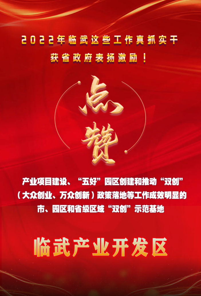 点赞！2022年临武这些工作真抓实干获省政府表扬激励！