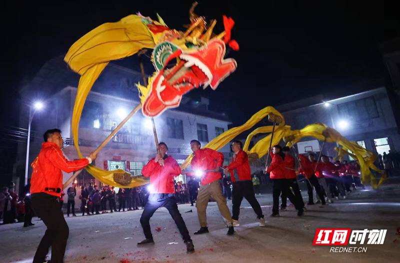 【红网时刻】新春走基层 | 湖南临武民众“闹春鼓 ”迎吉祥