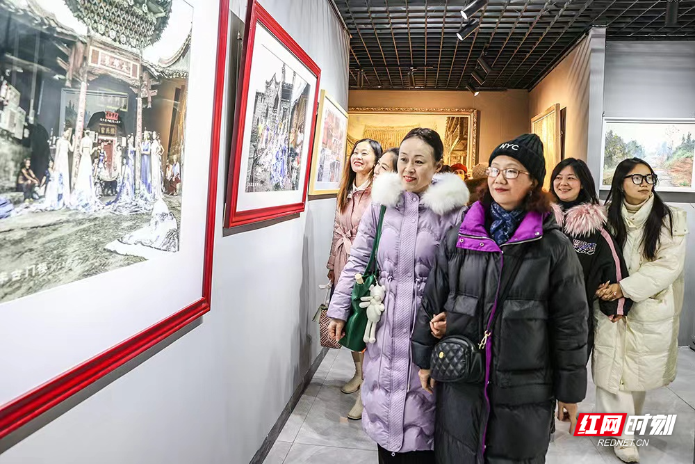 【红网时刻】新春走基层 | 临武县：艺术展览贺新年