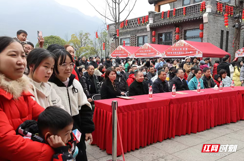 【红网时刻】在郴州长卷看临武传统大戏，品舌尖非遗美食