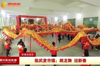 【郴州新闻联播】新春走基层 临武麦市镇：跳龙舞 迎新春