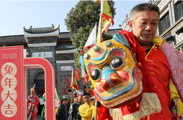 【新湖南】新春走郴州丨临武傩戏“闹”郴城