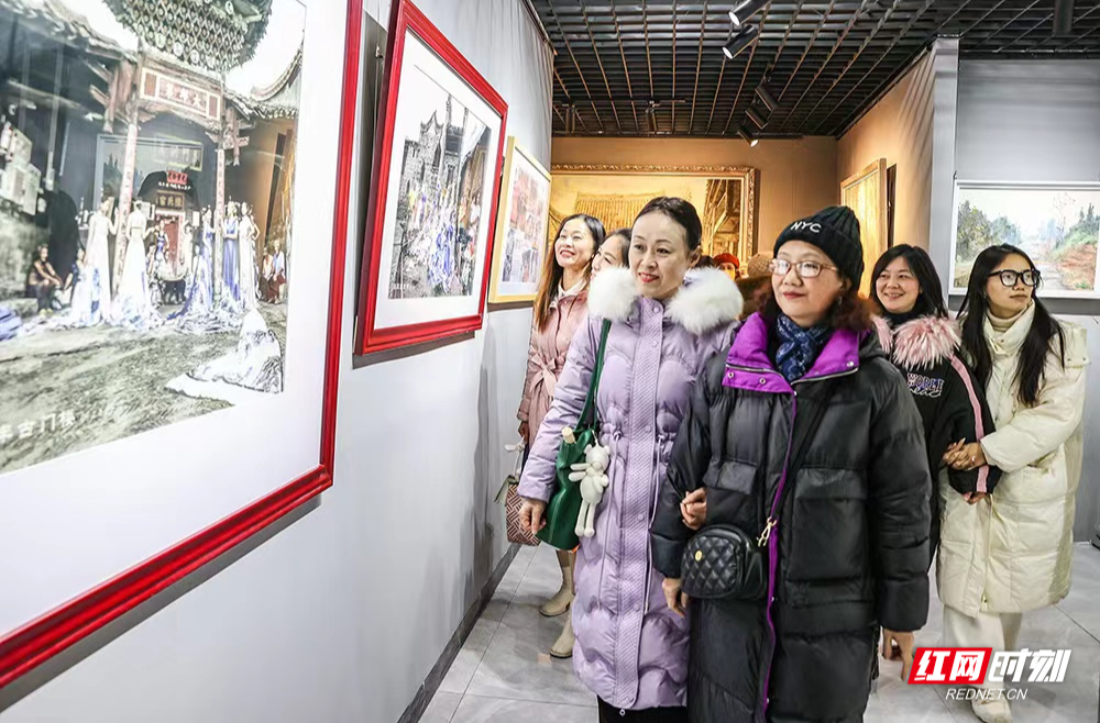 【红网时刻 湖南频道】新春走基层 | 临武县：艺术展览贺新年