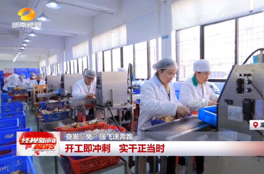 【湖南经视】奋发“兔”强飞速奔跑 开工即冲刺 实干正当时