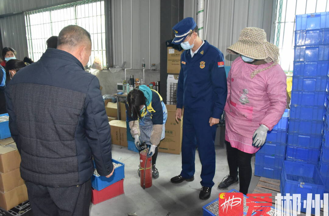 【爱郴州】风险大防控：临武助力企业复工复产 严把企业“安全关”