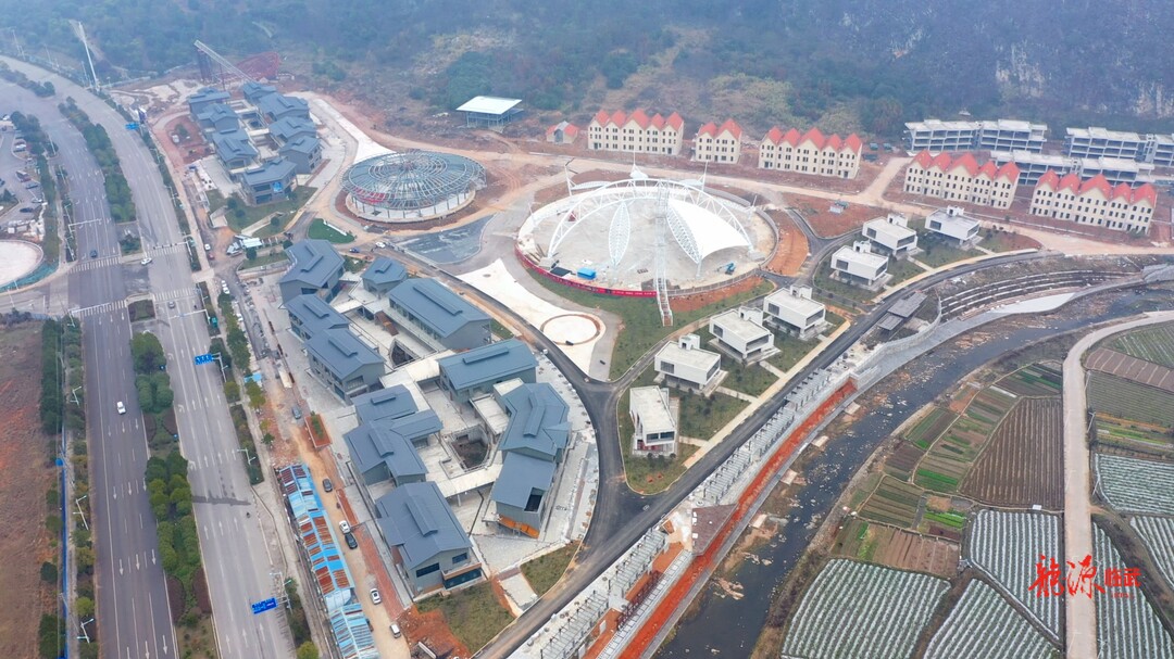 旅发进行时｜华夏微影（临武）龙文化微电影城预计今年5月份全面完工