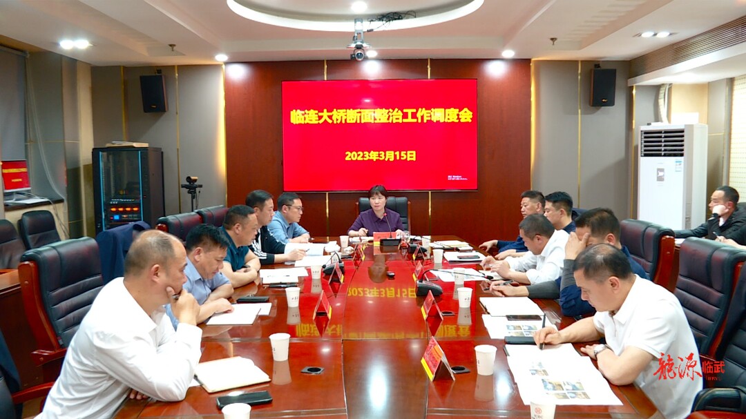 尹海莲调度临连大桥断面整治工作：找准问题  精准发力