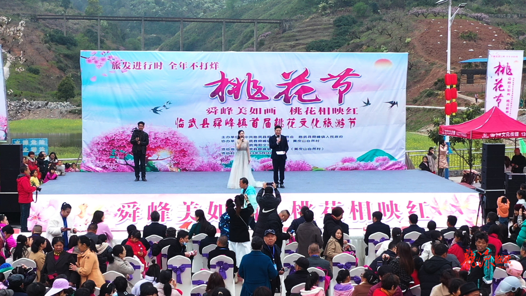 旅发进行时｜去一个有花的地方 舜峰镇举办首届桃花文化旅游节