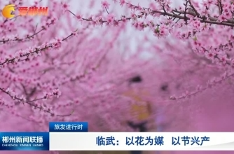 【郴州新闻联播】旅发进行时：临武：以花为媒 以节兴产