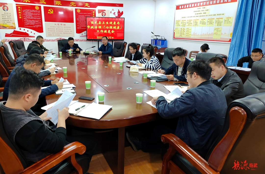 临武县卫生健康局安排部署市域治理暨心理健康工作