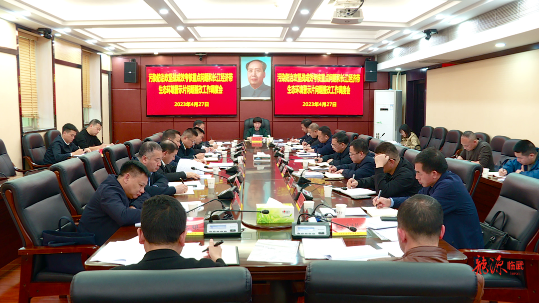 尹海莲主持召开污染防治攻坚战成效考核重点问题和长江经济带生态环境警示片问题整改工作调度会