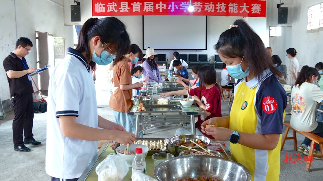 临武县举办首届中小学生劳动技能大赛：以赛促教 以赛促学