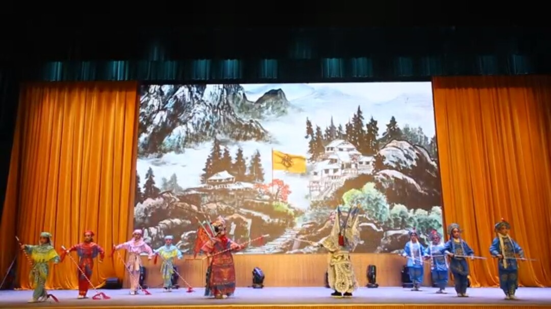 临武祁剧《穆桂英大破天门阵选段（穆柯寨招亲）》获省级少儿戏曲“小梅花”金奖