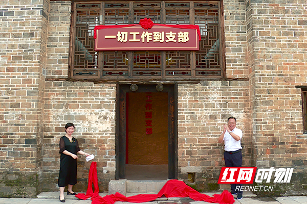 【红网时刻 湖南频道】临武县“一切工作到支部”专题展馆开馆