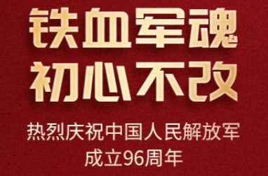 今日八一！致敬！