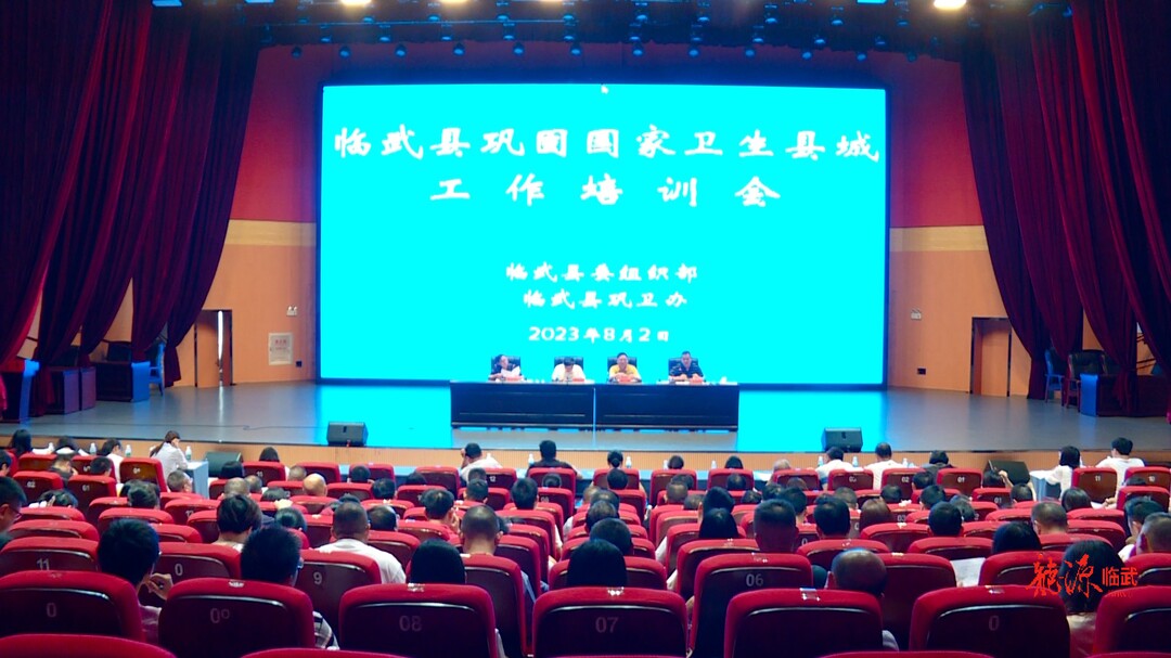 巩卫进行时 | 临武县召开巩固国家卫生县城工作培训会
