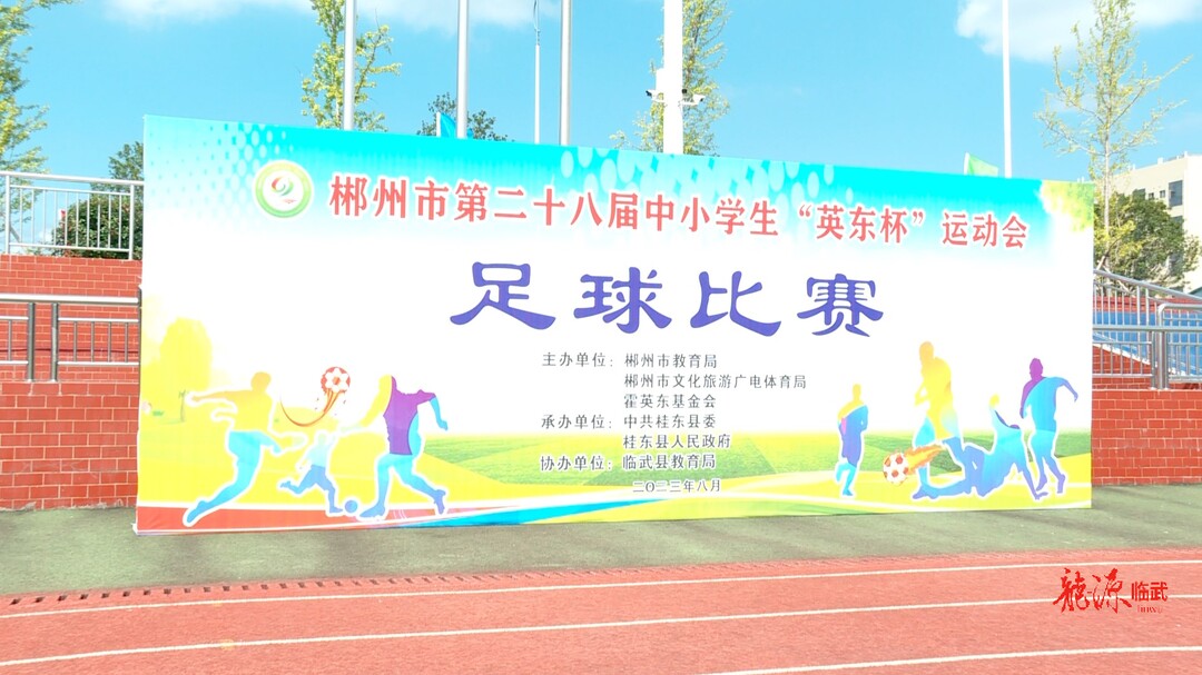 郴州市第二十八届中小学生“英东杯”运动会足球比赛在临武县开赛