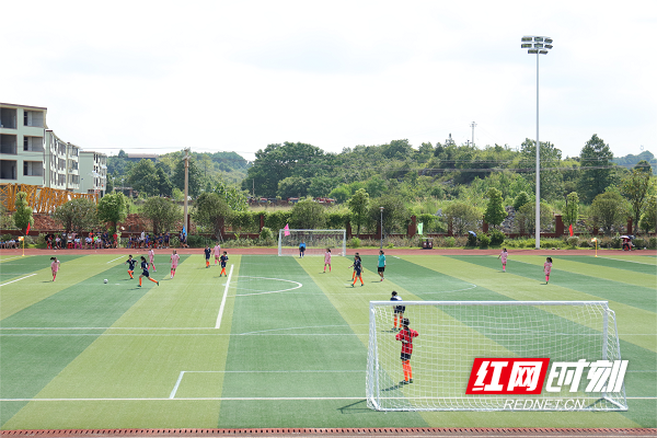 【红网郴州站】郴州市第二十八届中小学生运动会开赛首日“足”够精彩