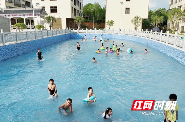 【红网时刻 湖南频道】防溺水｜临武：“景观池”变“游泳池”