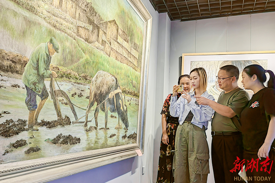 【新湖南】艺术展受青睐