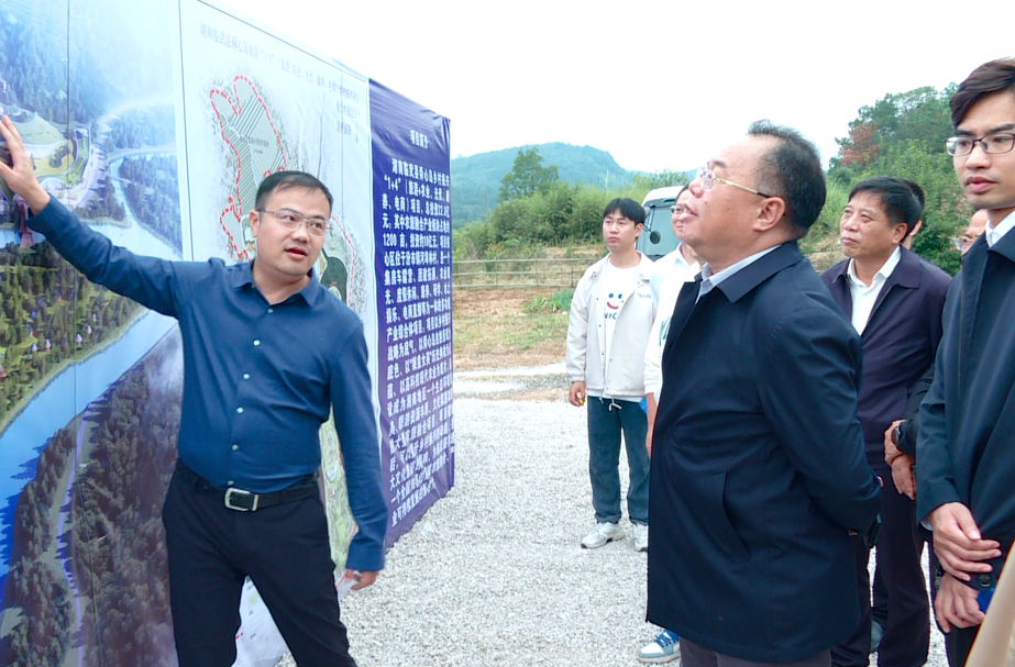 走基层 找问题 想办法 促发展｜刘杨调研“舜心岛1+4项目”：打造农旅融合项目新样板