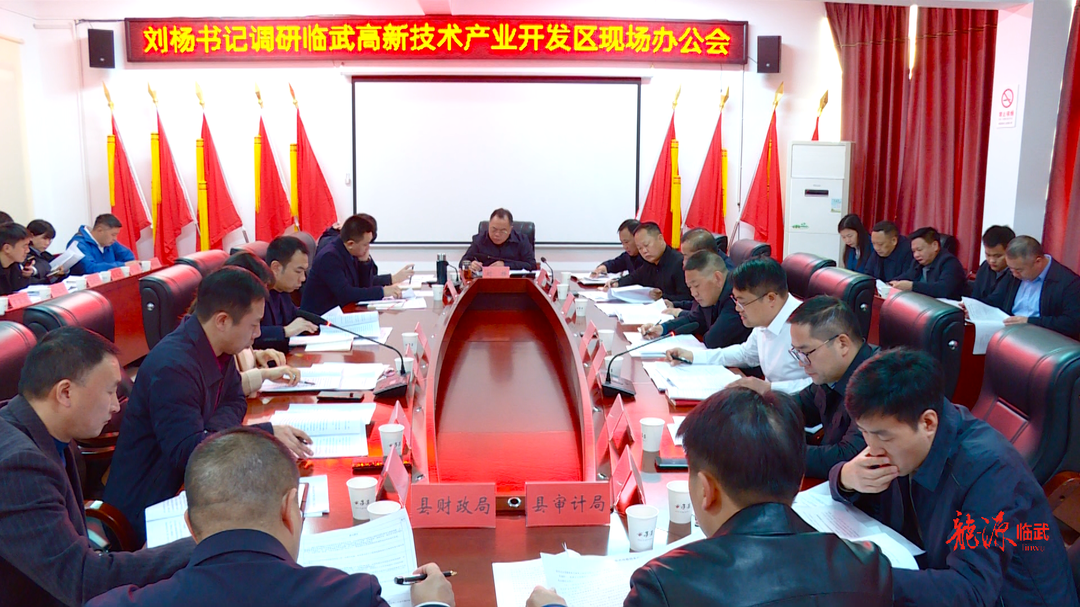 走基层 找问题 想办法 促发展 | 刘杨到临武县高新技术产业开发区调研：突出重点 加强服务