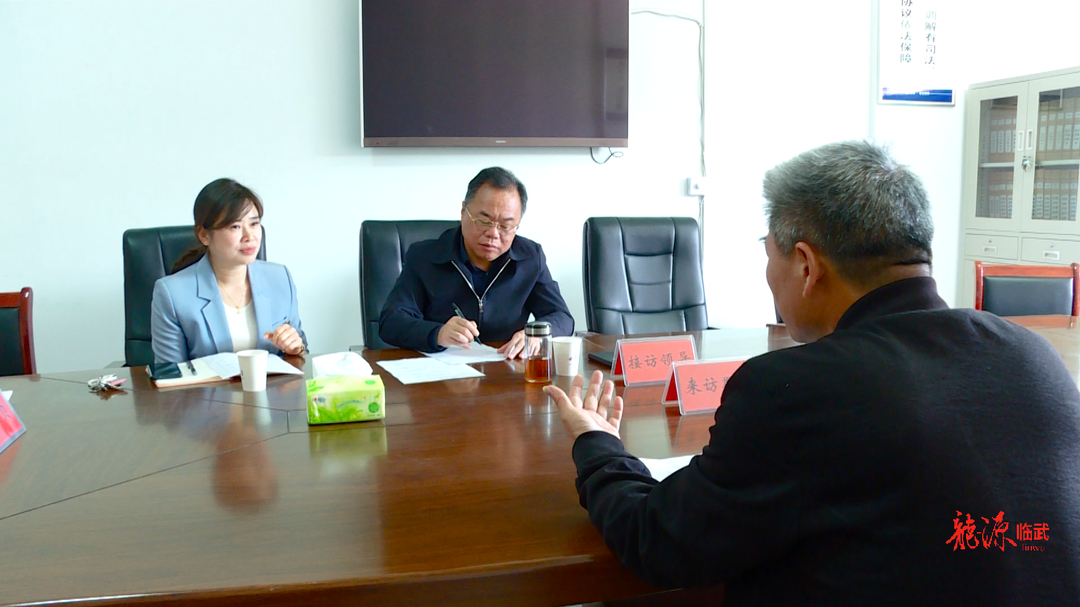 刘杨到武水镇接访：办实事 解民忧