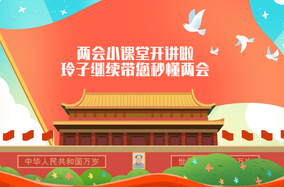 两会小课堂开讲啦 主播带您秒懂两会（二）