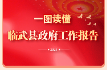 划重点！一图读懂临武县政府工作报告